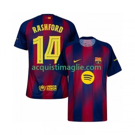 Divisa di Calcio Barcellona Marcus Rashford 14 Champions League Prima 2025/2026